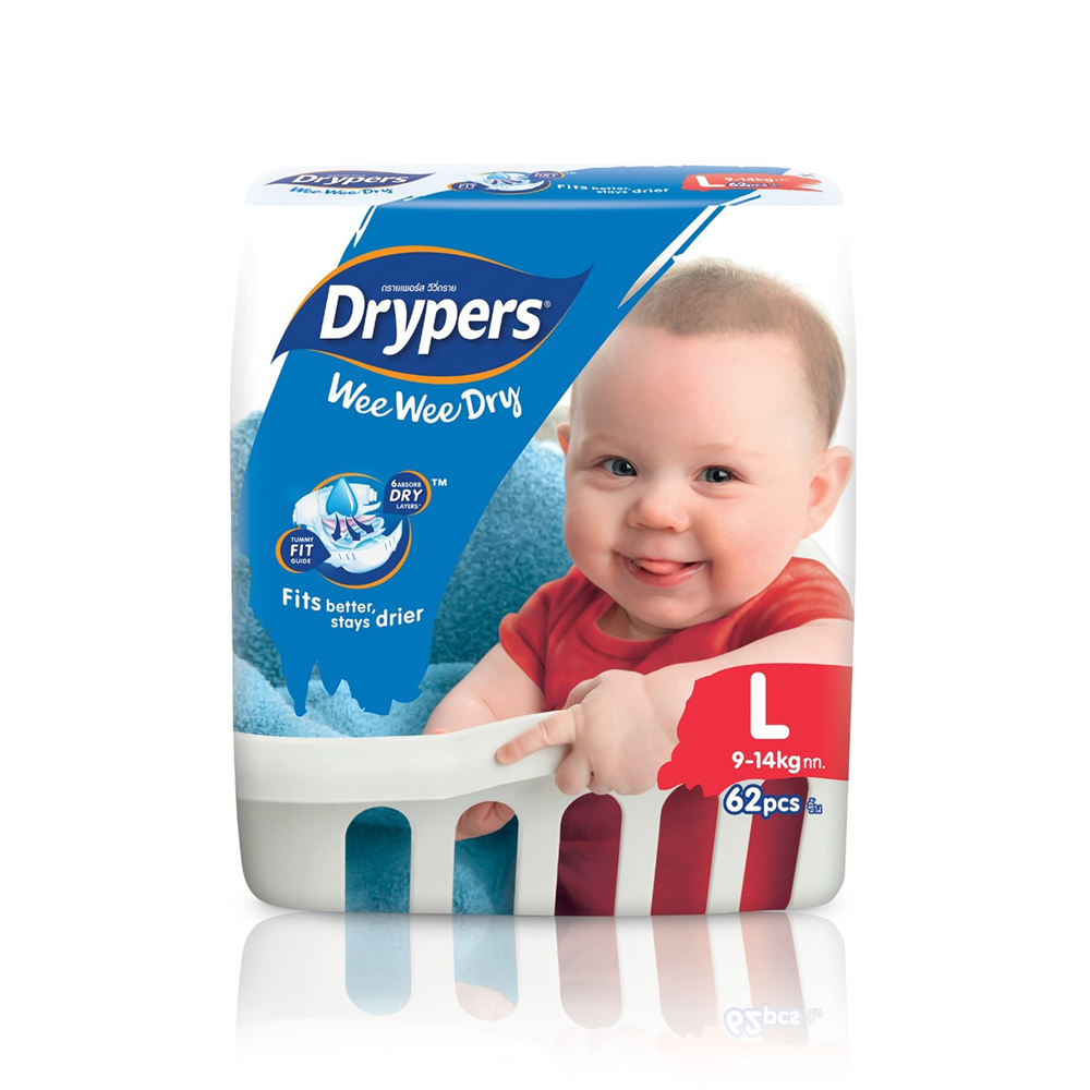 Drypers Wee Wee Dry L (62)
