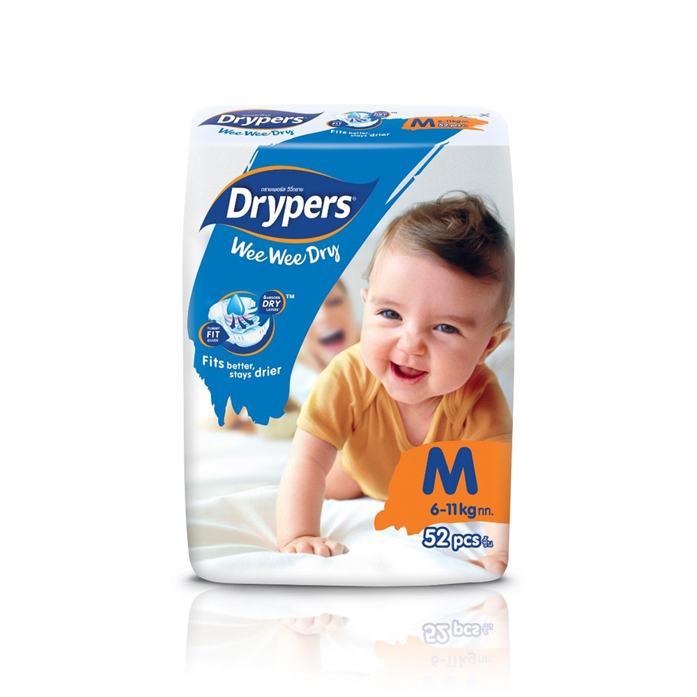 Drypers Wee Wee Dry M (52)
