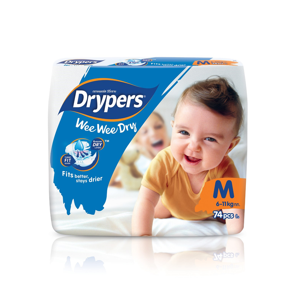 Drypers Wee Wee Dry M (74)