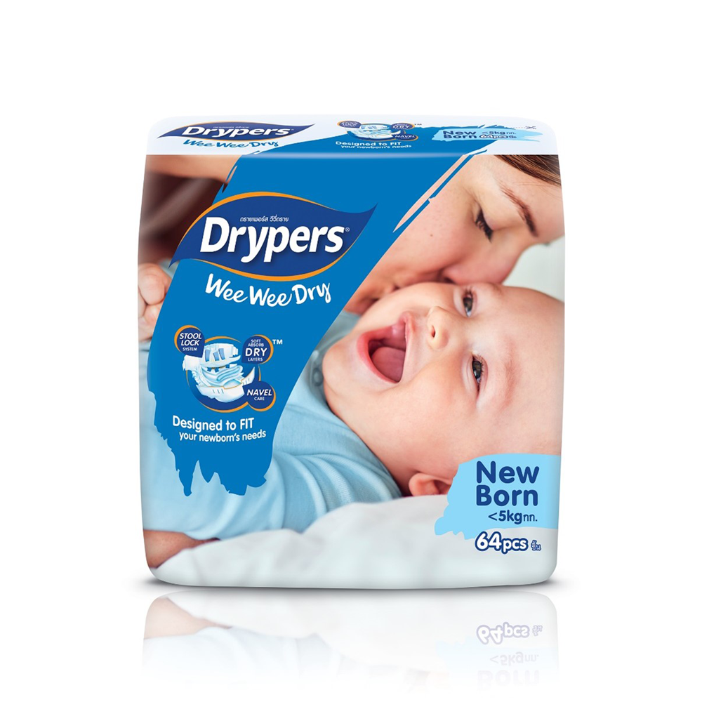 Drypers Wee Wee Dry NB (64)