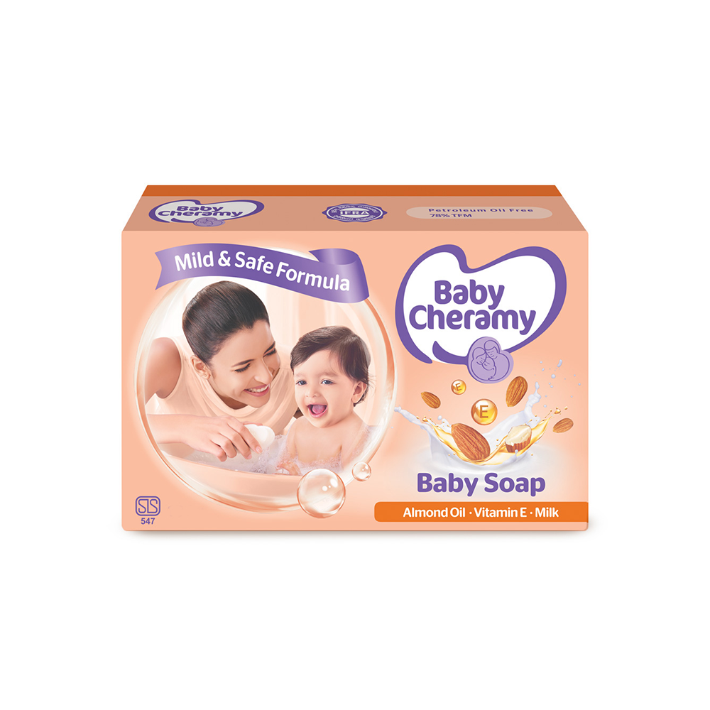 Baby Cheramy Classic Baby Soap (Economy pack) 375g