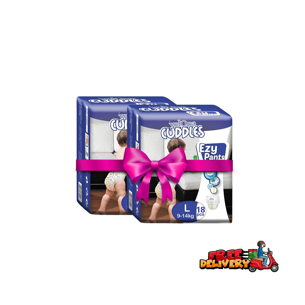 Velona Ezy Pants Delivery Free Bundle L (18 X 2)